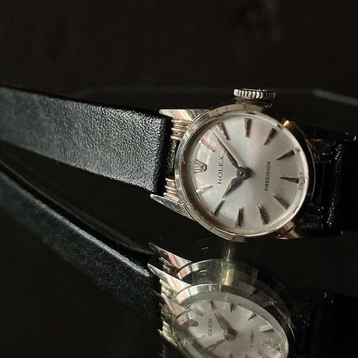 ROLEX PRECISIONʥå ץ쥷18KWG 饰 