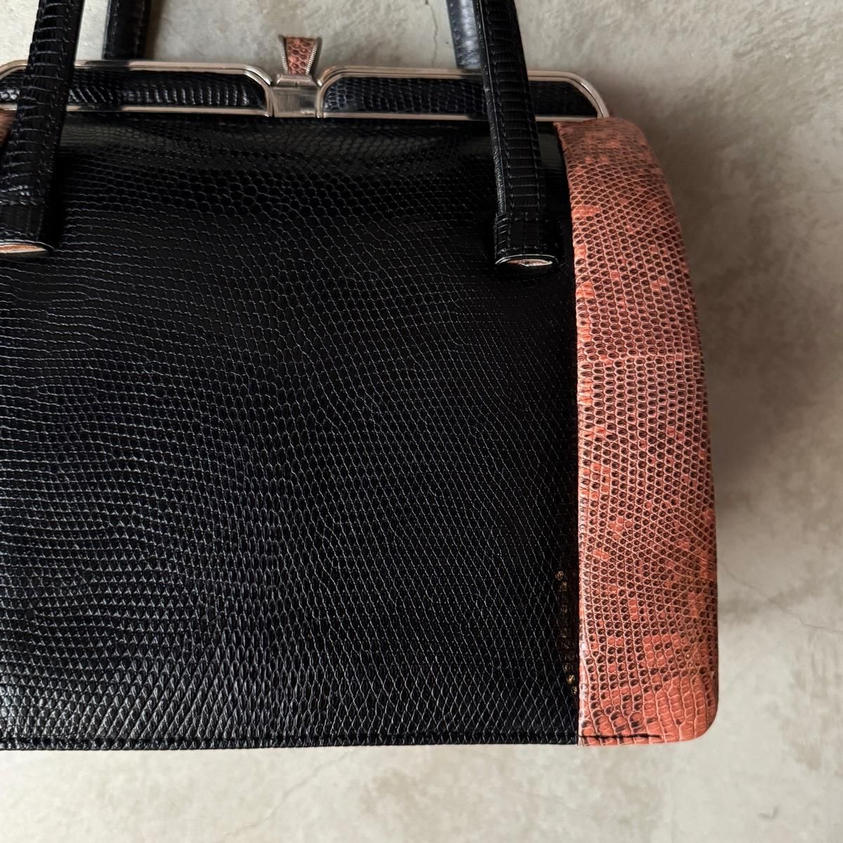 ơ 2ȡ󥫥顼 ꥶɳץХåVintage Lizard Leather Bag