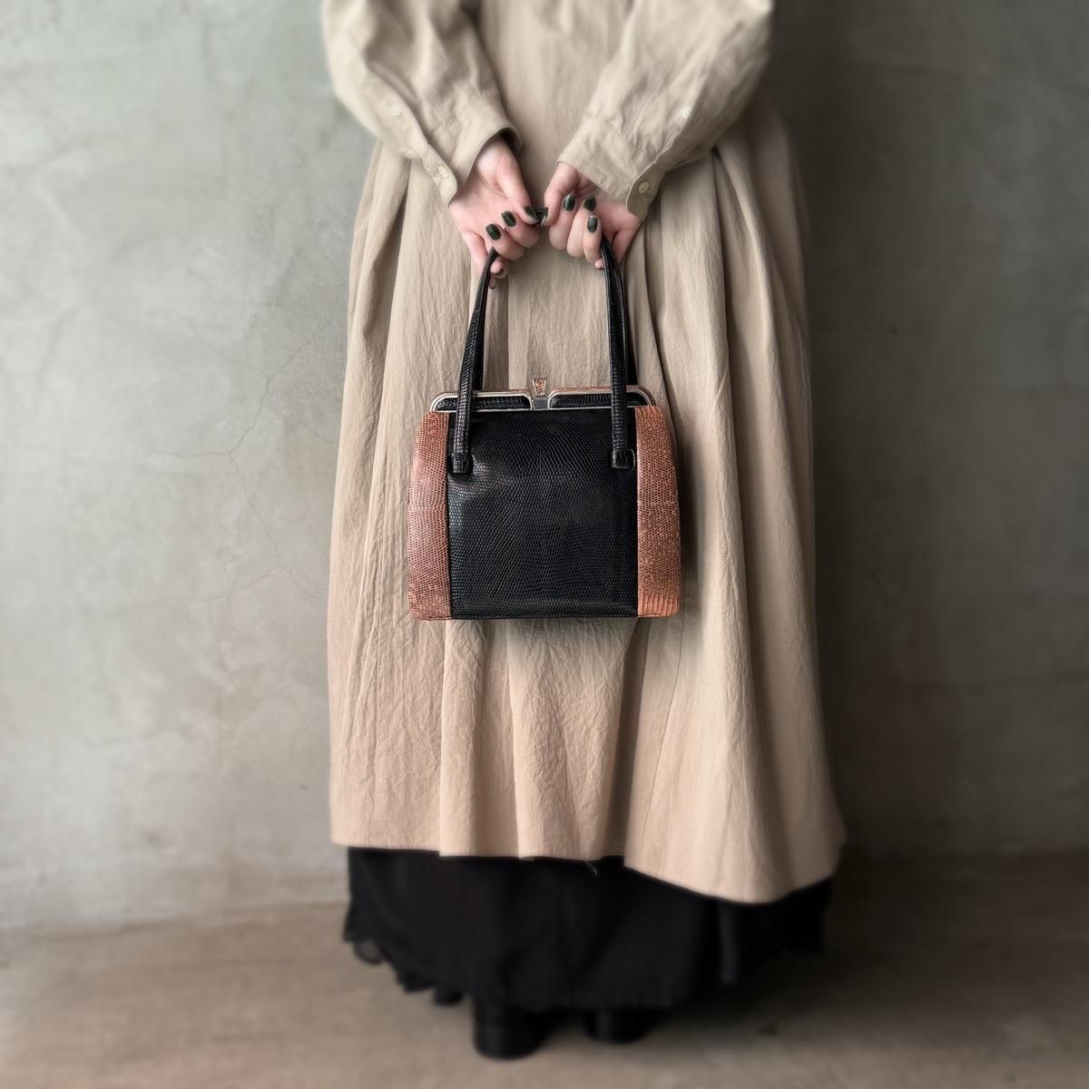 ơ 2ȡ󥫥顼 ꥶɳץХåVintage Lizard Leather Bag