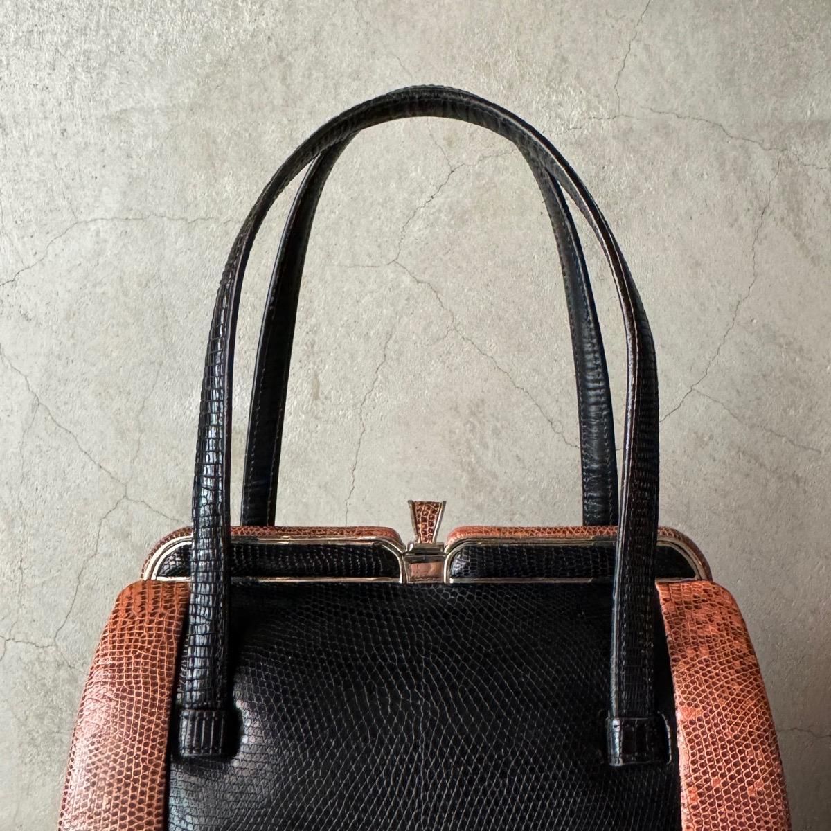 ơ 2ȡ󥫥顼 ꥶɳץХåVintage Lizard Leather Bag