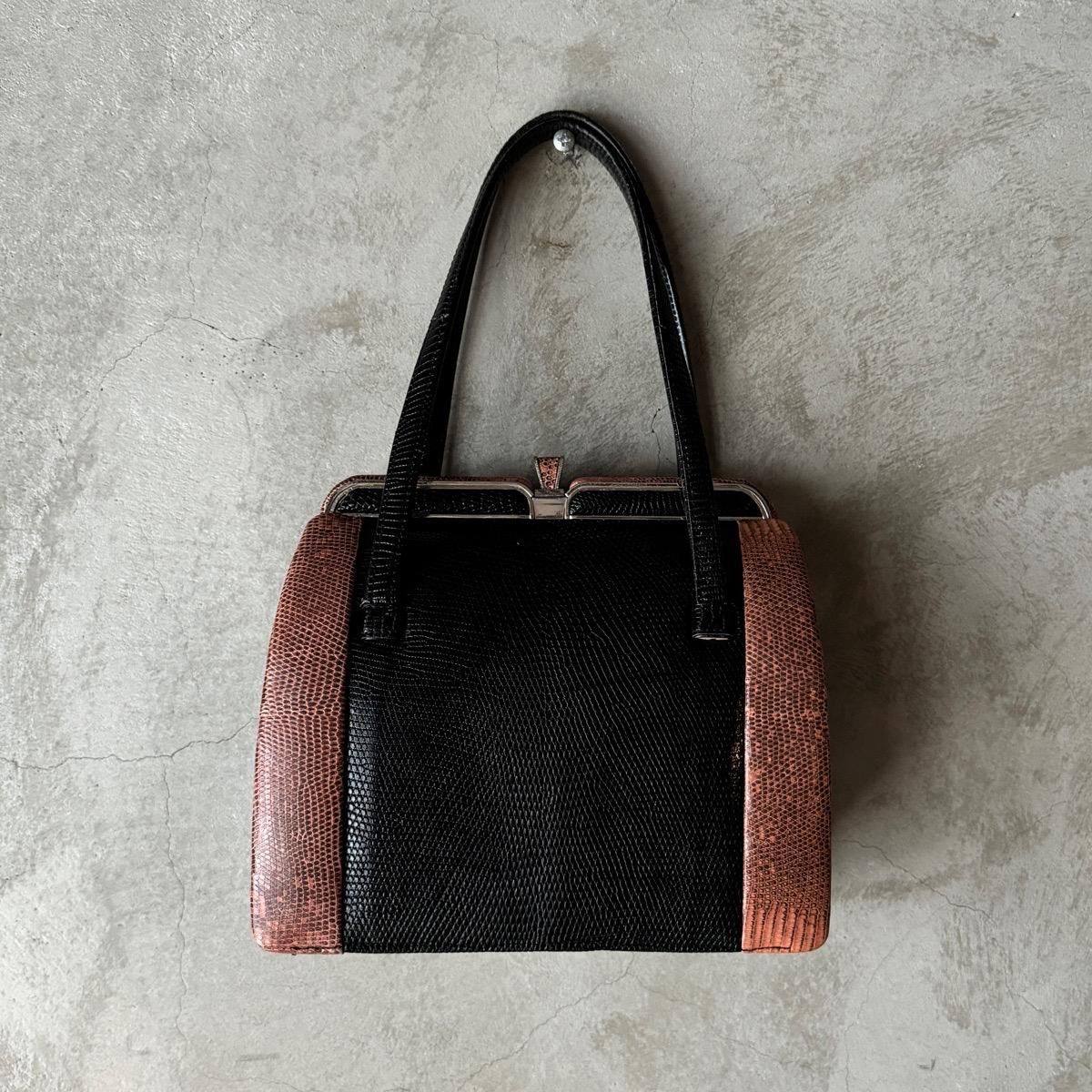 ơ 2ȡ󥫥顼 ꥶɳץХåVintage Lizard Leather Bag