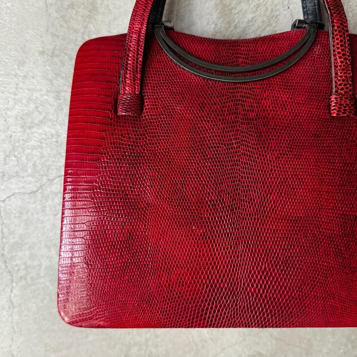 ơ å 󥰥ޡꥶɳץХåVintage Lizard Leather Bag