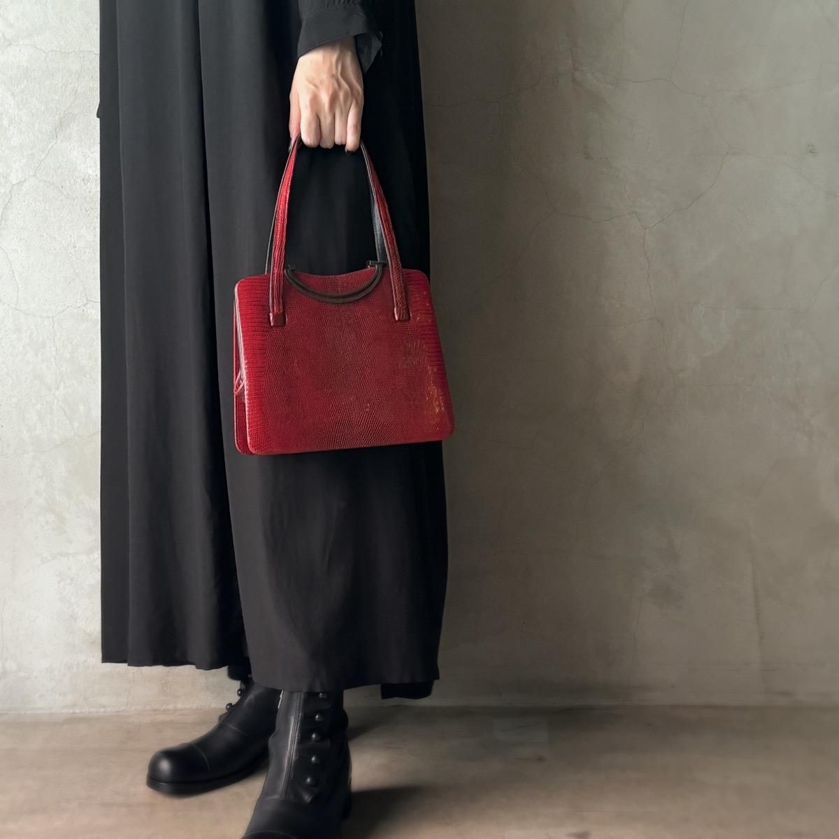 ơ å 󥰥ޡꥶɳץХåVintage Lizard Leather Bag