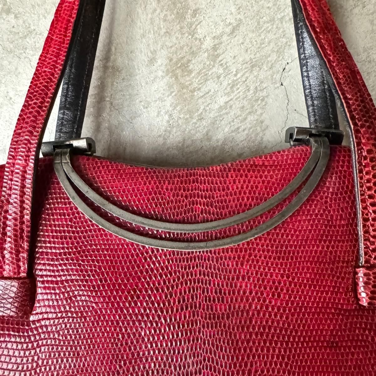 ơ å 󥰥ޡꥶɳץХåVintage Lizard Leather Bag