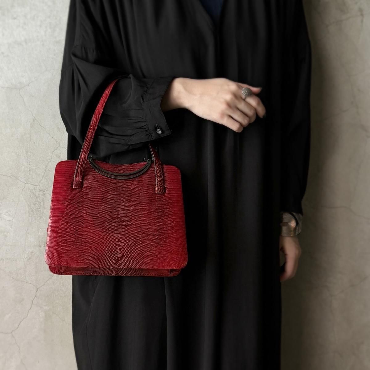 ơ å 󥰥ޡꥶɳץХåVintage Lizard Leather Bag