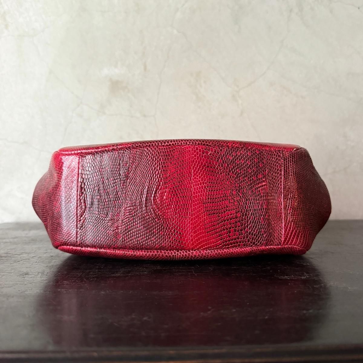 ơ ͥåȥå 󥰥ޡꥶɳ ХåVintage Lizard Leather Bag