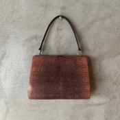 ơ 󥸥֥饦 󥰥ޡꥶ ХåVintage Lizard Leather Bag