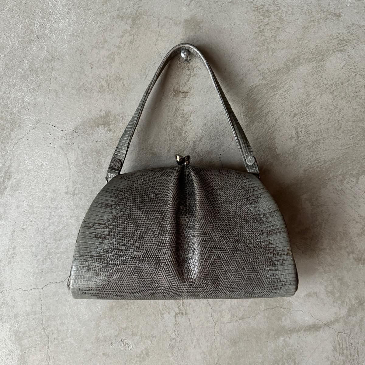 ơ ֥롼졼 󥰥ޡꥶɳץХåVintage Lizard Leather Bag