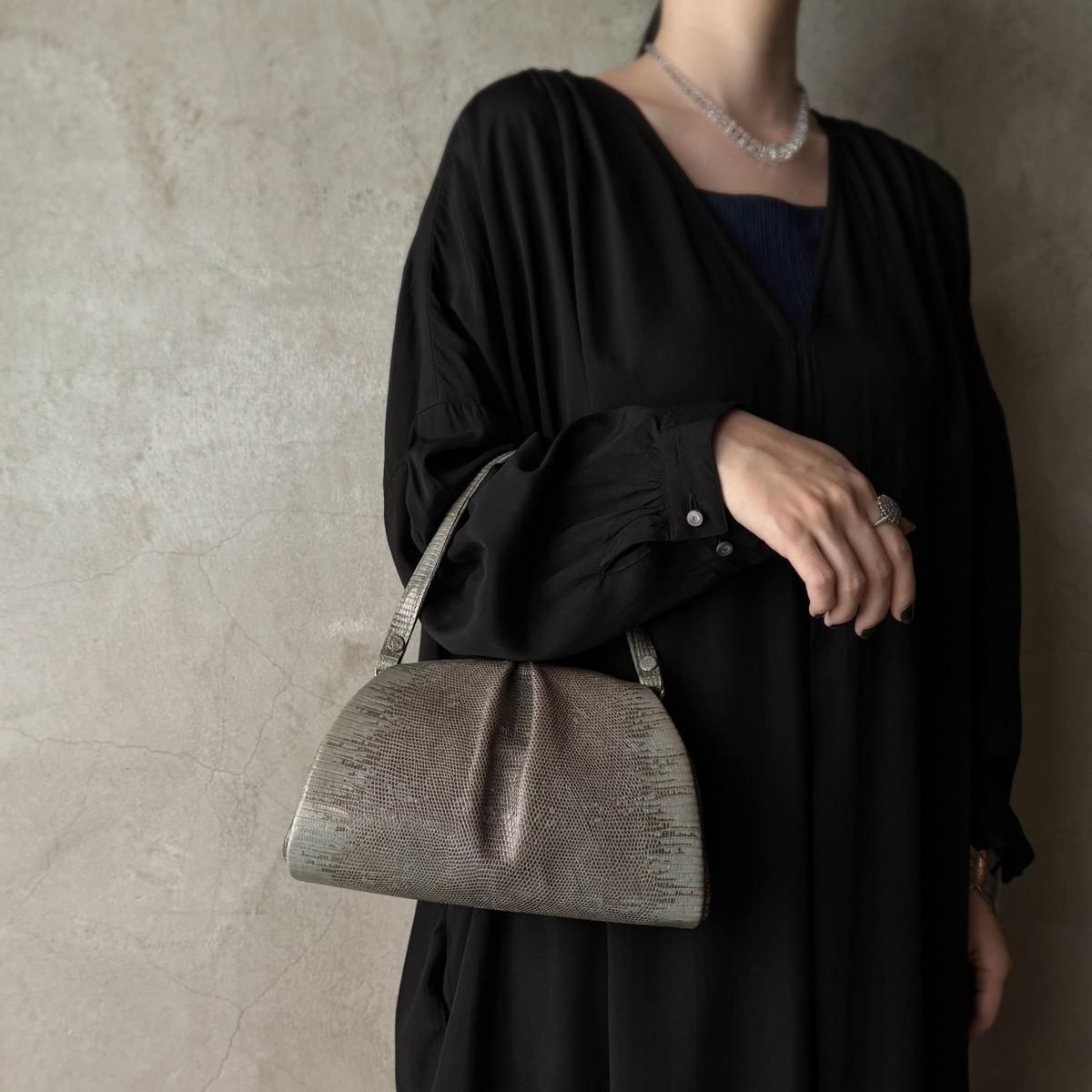 ơ ֥롼졼 󥰥ޡꥶɳץХåVintage Lizard Leather Bag