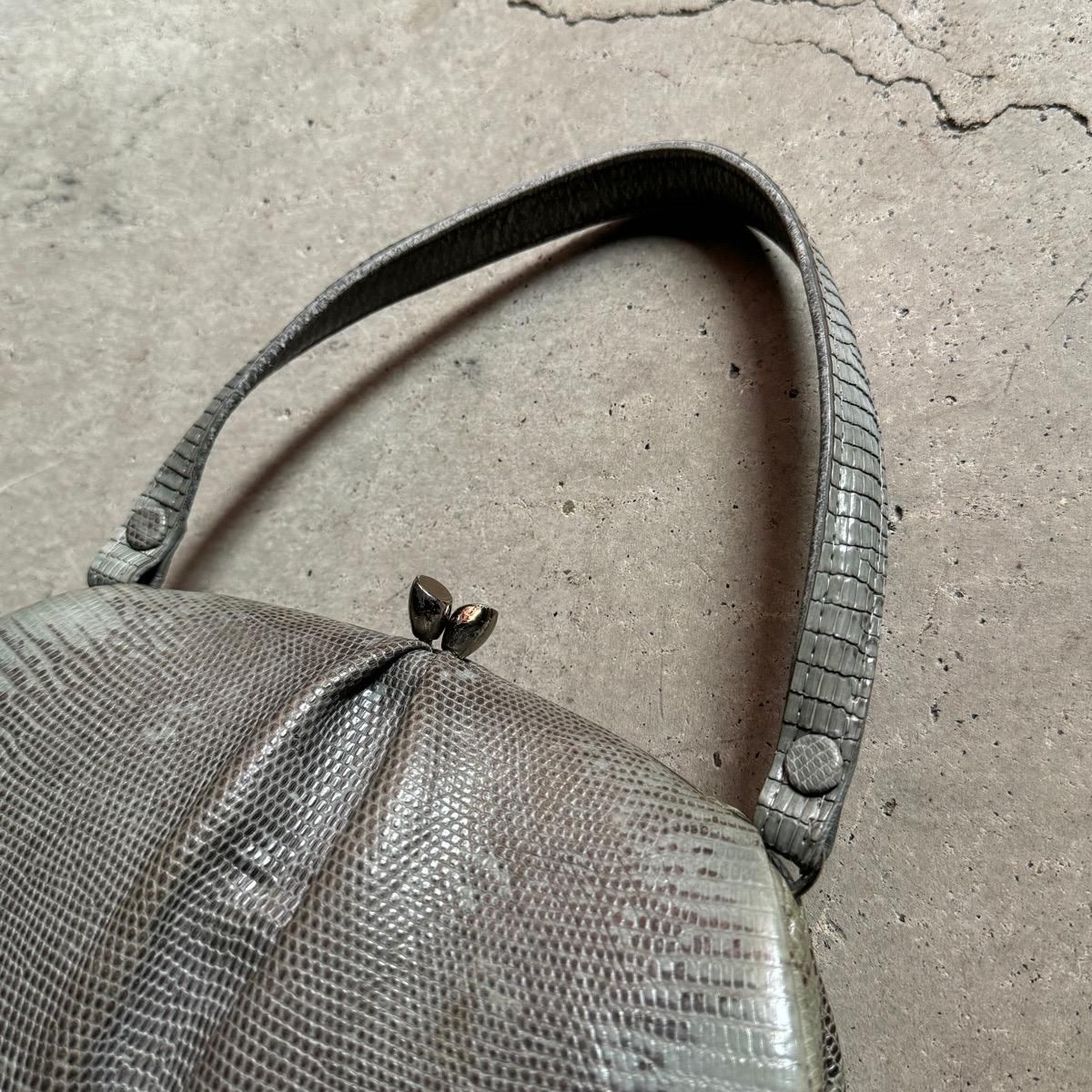 ơ ֥롼졼 󥰥ޡꥶɳץХåVintage Lizard Leather Bag