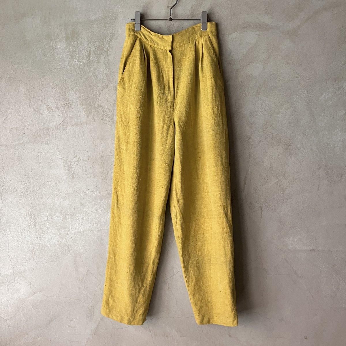 ơ 륯 å ѥġVintage Silk Tuck Pants˥ޥɥ