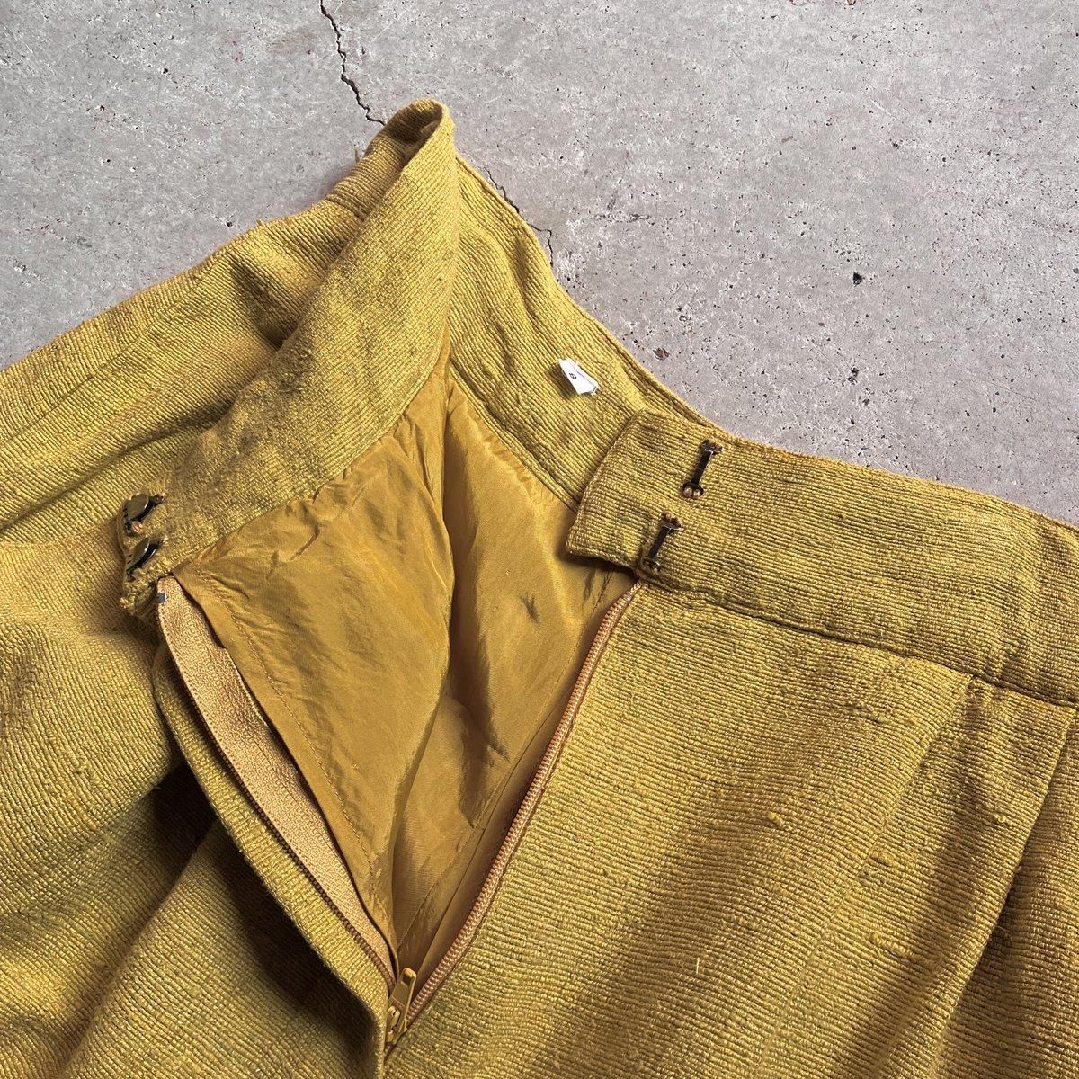 ơ 륯 å ѥġVintage Silk Tuck Pants˥ޥɥ