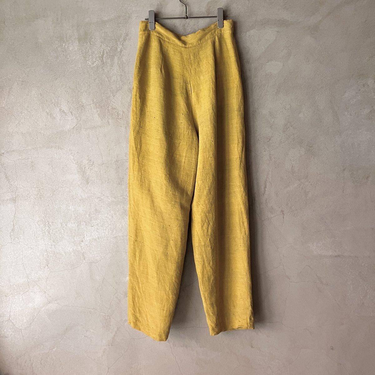 ơ 륯 å ѥġVintage Silk Tuck Pants˥ޥɥ