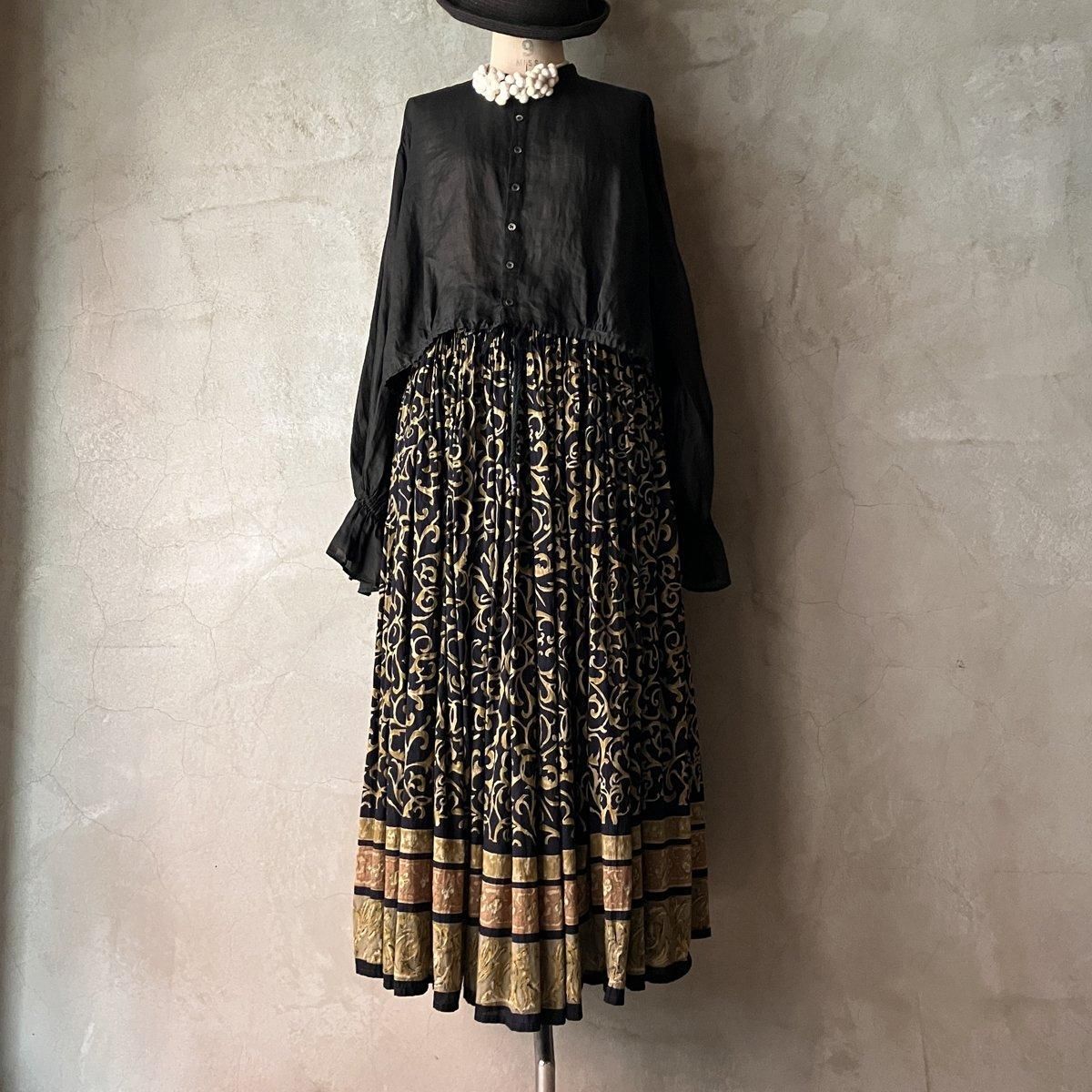 U.S. ơ  ץ 㥶ȡVintage Print Gather Skirts