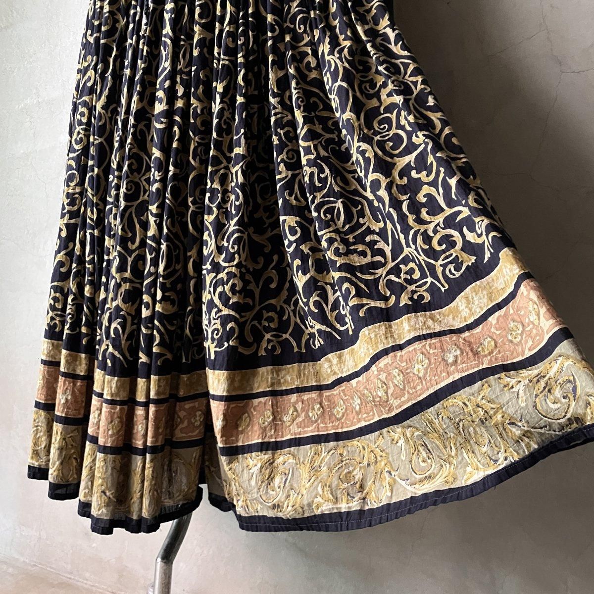 U.S. ơ  ץ 㥶ȡVintage Print Gather Skirts