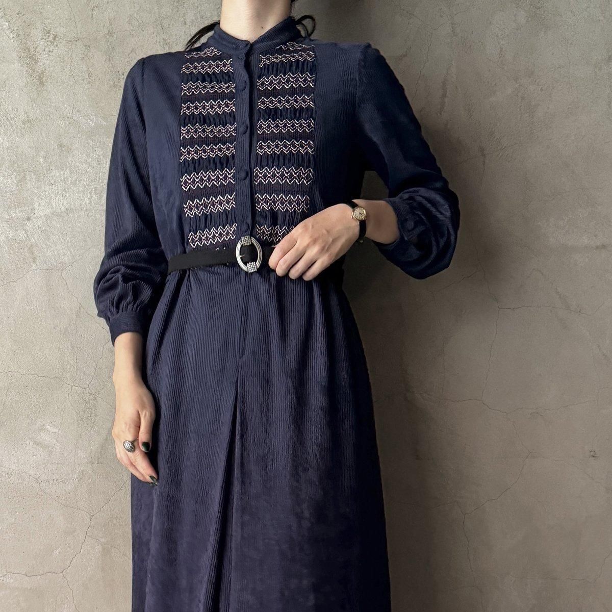 ơ ǥ å󥰻ɽ ɥ쥹Vintage Corduroy Dress