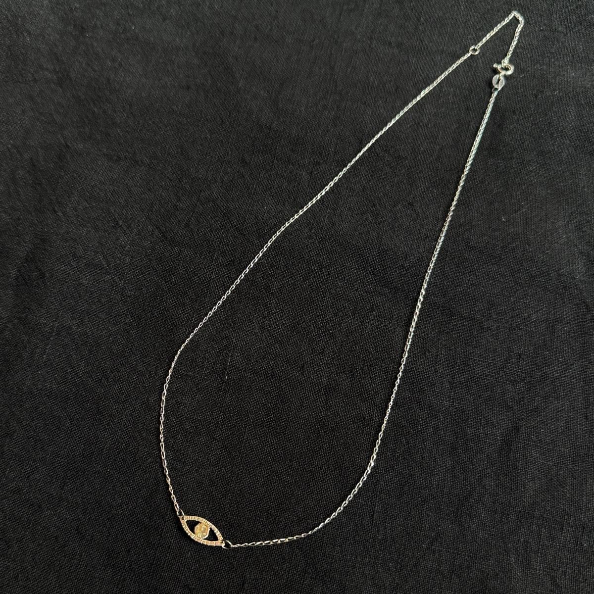 momocreatura Eye Necklace Silverʥ⥯ꥢ ͥå쥹 С