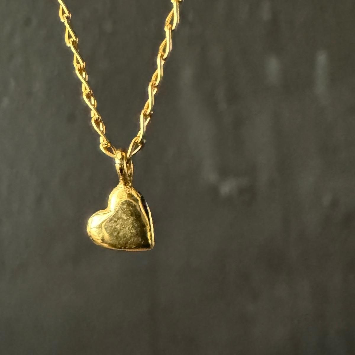momocreatura Tiny Heart Necklace Gold ʥ⥯ꥢ ʥϡȤΥͥå쥹 ɡ