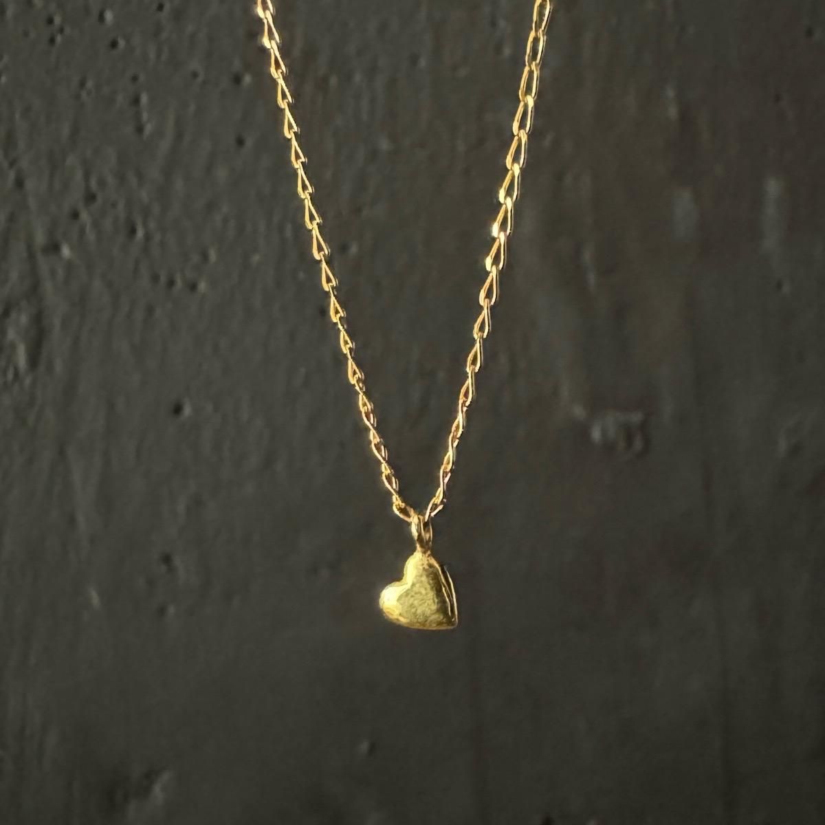 momocreatura Tiny Heart Necklace Gold ʥ⥯ꥢ ʥϡȤΥͥå쥹 ɡ