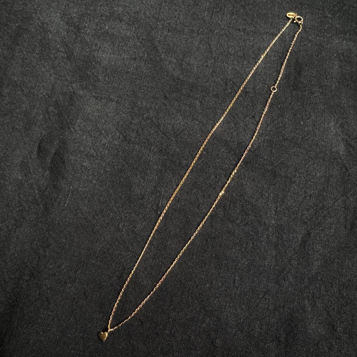momocreatura Tiny Heart Necklace Gold ʥ⥯ꥢ ʥϡȤΥͥå쥹 ɡ