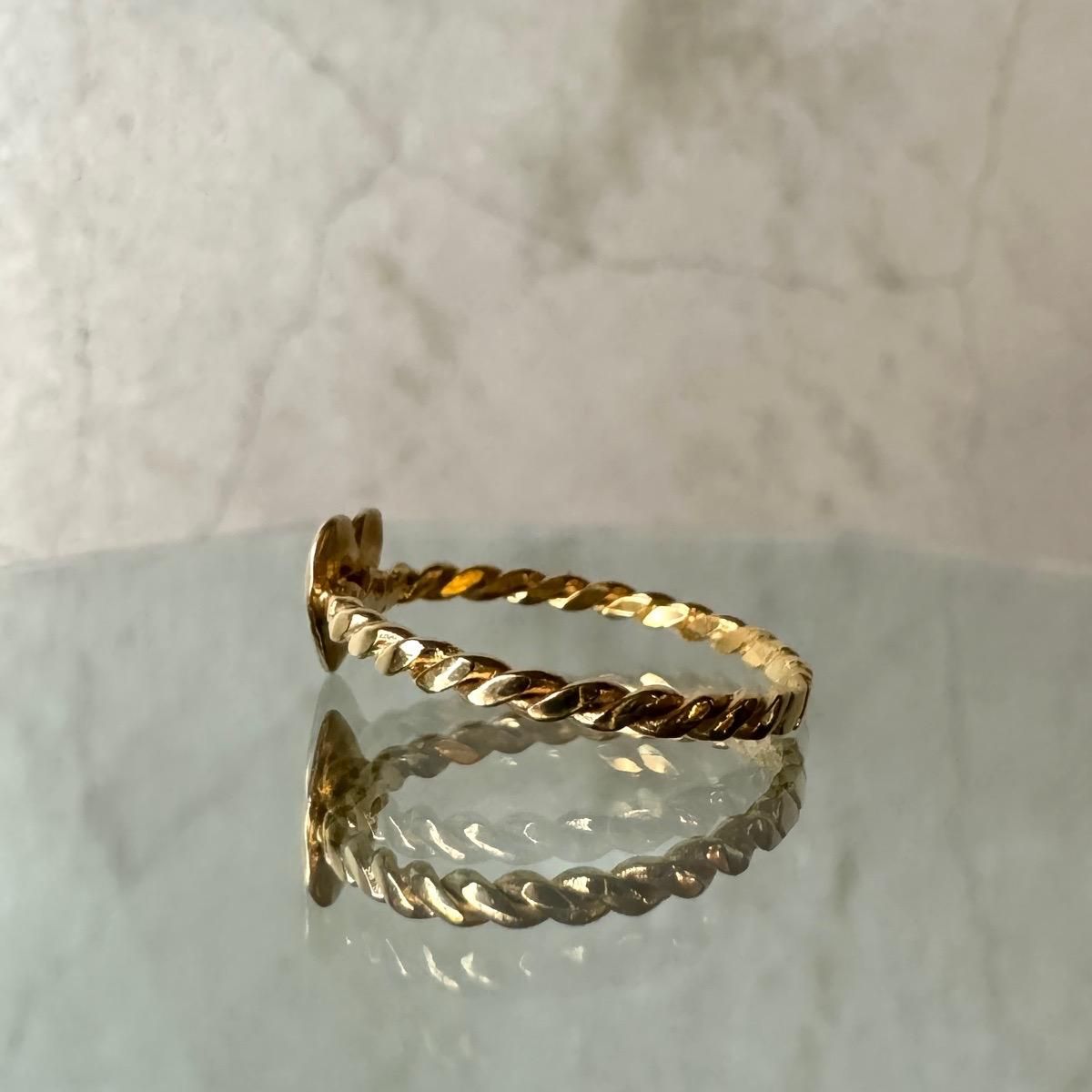 momocreatura Heart Ring Matt Gold  Emeraldʥ⥯ꥢ ϡ  ޥåȥɡߥɡ