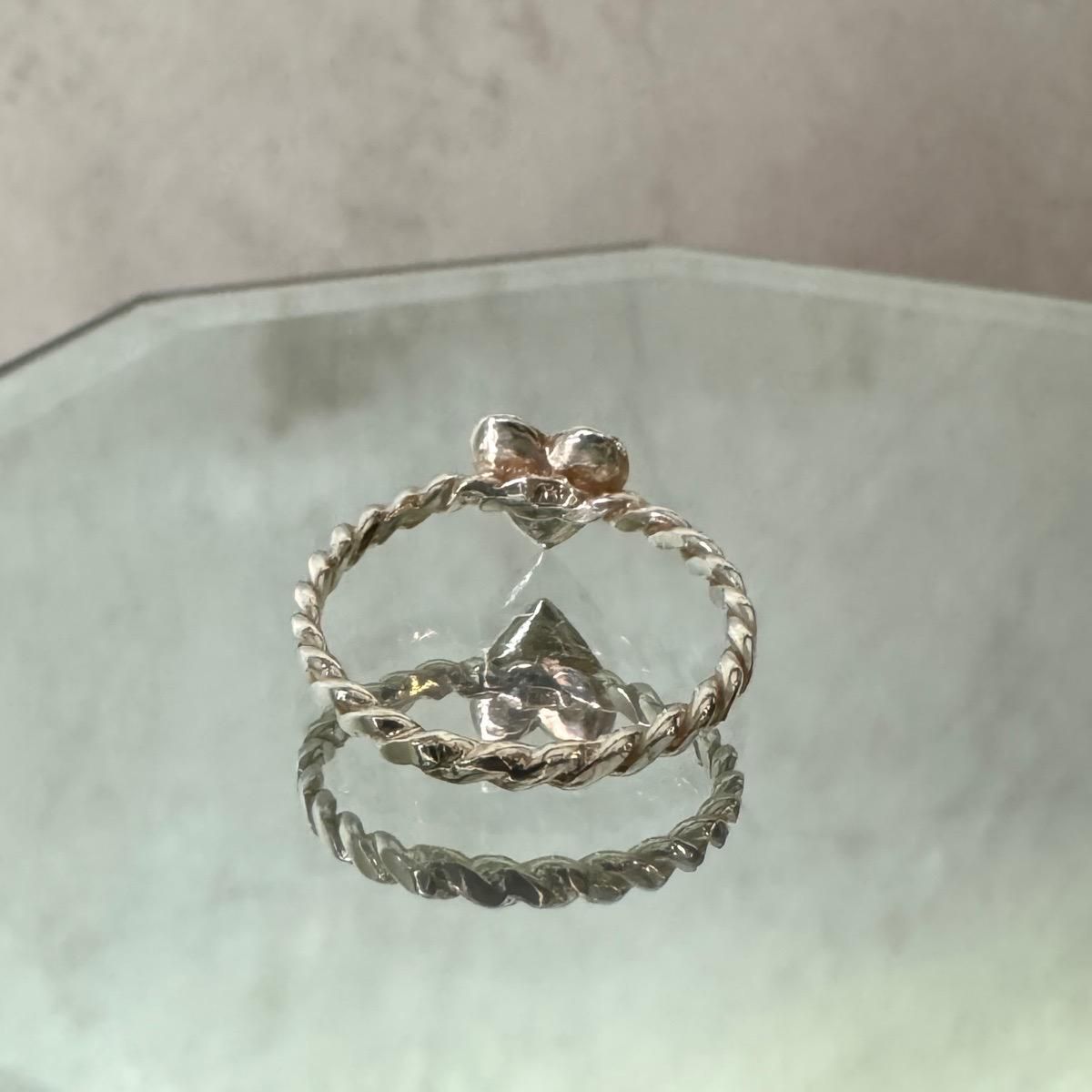 momocreatura Heart Ring Silver  Sapphireʥ⥯ꥢ ϡ  Сߥե