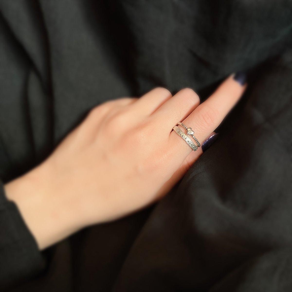 <img class='new_mark_img1' src='https://img.shop-pro.jp/img/new/icons56.gif' style='border:none;display:inline;margin:0px;padding:0px;width:auto;' />momocreatura Heart Ring Silver  Diamondʥ⥯ꥢ ϡ  Сߥɡ