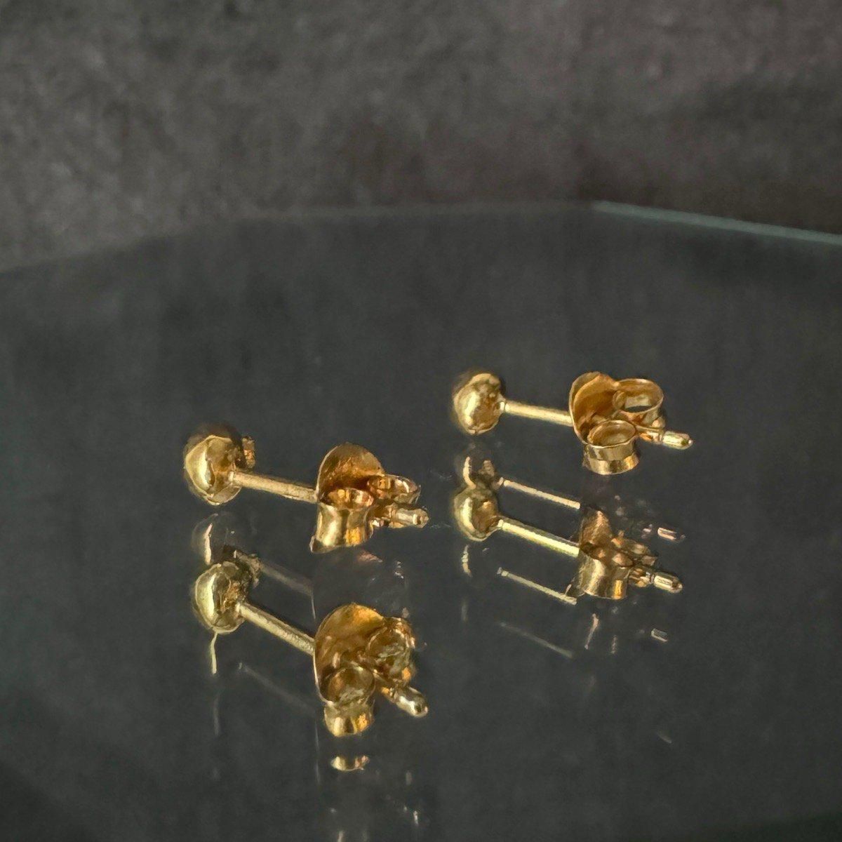 momocreatura  Mini Skull Earrings Goldʥߥ˥ ԥ ɡ