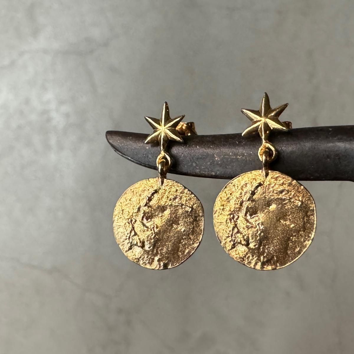 momocreatura Star & Moon Earrings Goldʥ⥯ꥢ  ࡼ ԥ ɡ