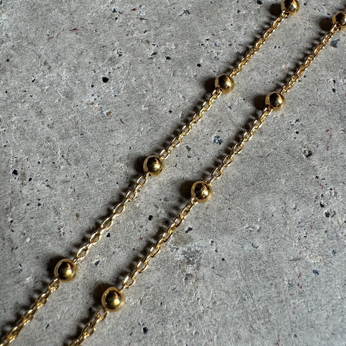 momocreatura Crescent Moon Ball Chain Necklaceʻ ܡͥå쥹 ɡ