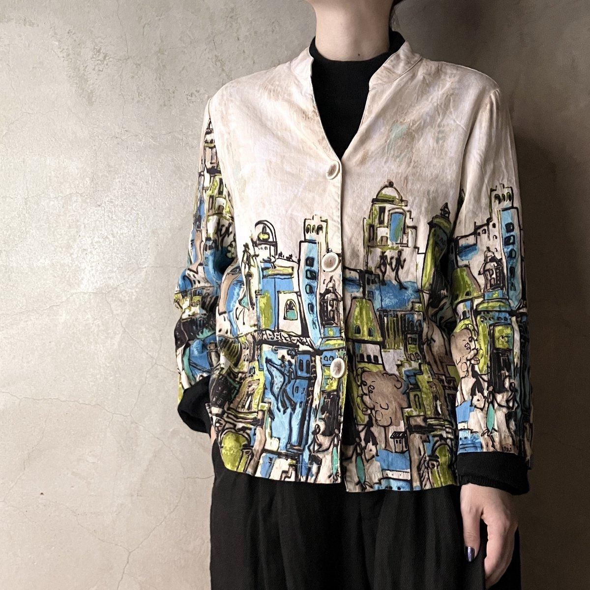 ơ ץ ʲ ȥåץVintage Print Tops