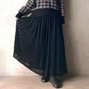ե ơ ɥ졼 ȡFrench Vintage Cord Lace Skirt