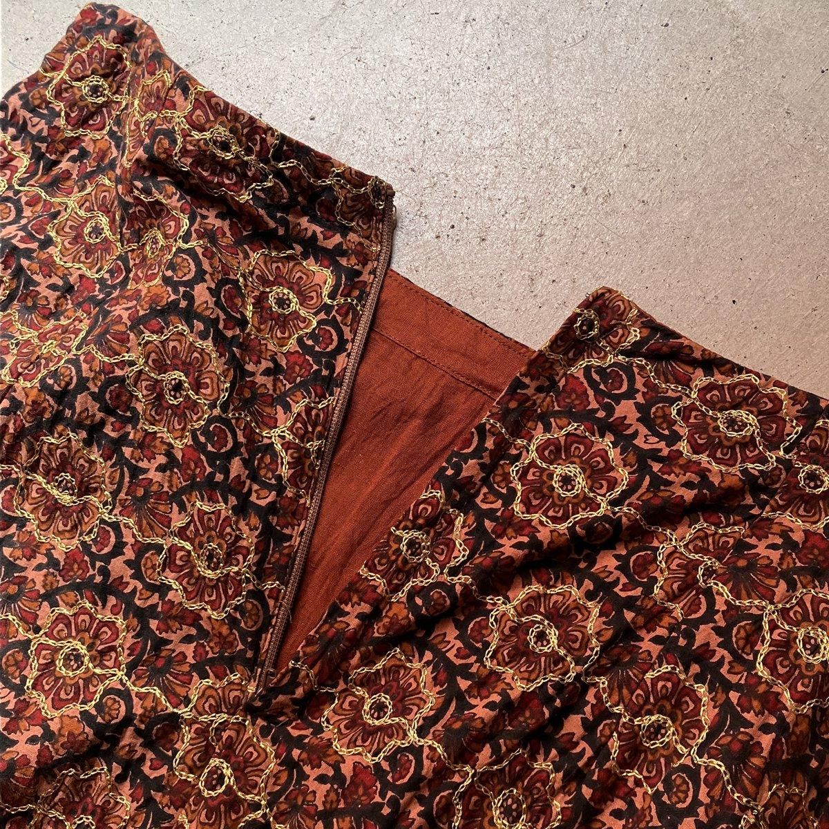 U.S.ơ ߥ顼ɻɽ ȥȡVintage Embroidery Tight skirt