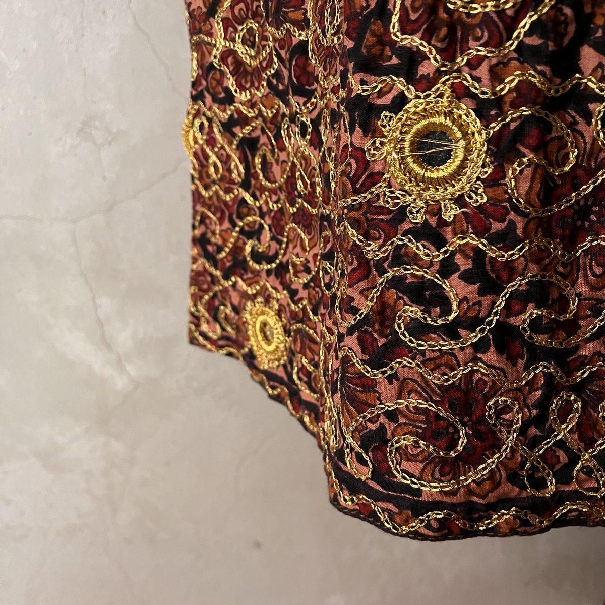 U.S.ơ ߥ顼ɻɽ ȥȡVintage Embroidery Tight skirt