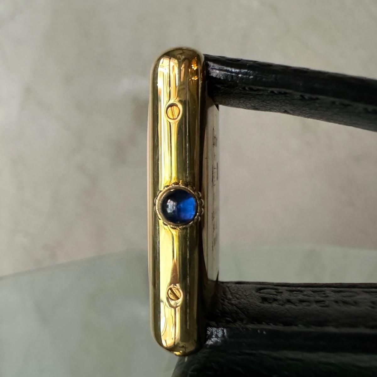 Cartier MUST TANK ʥƥ ޥ 󥯡˥ܥ꡼ޥ LM 