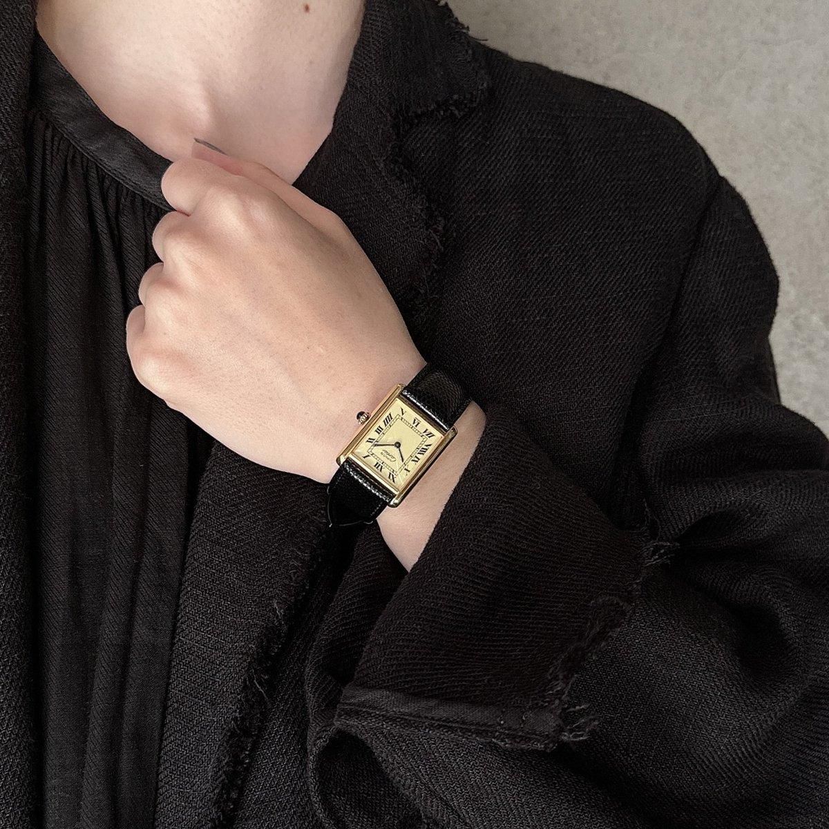 Cartier MUST TANK ʥƥ ޥ 󥯡˥ܥ꡼ޥ LM 