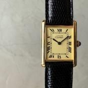 Cartier MUST TANK ʥƥ ޥ 󥯡˥ܥ꡼ޥ LM 