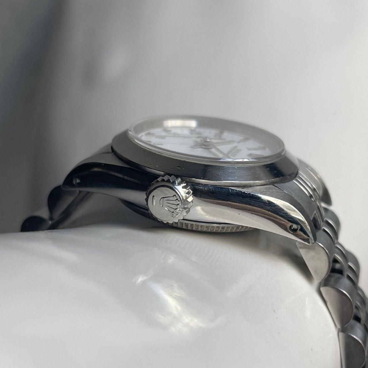 ROLEX OYSTER Perpetualʥå  ѡڥ奢˥ۥ磻 ޥ ӥ꡼֥쥹