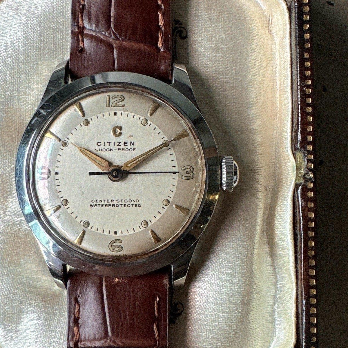 CITIZEN (シチズン)B中三針改 Cマーク 2TONE 楔インデックス CITIZEN (シチズン)B中三針改 Cマーク 2TONE 楔インデックス