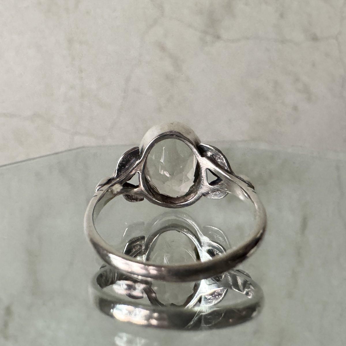 1930-40ǯ С ȥ Х 󥰡Silver Citrine Ring