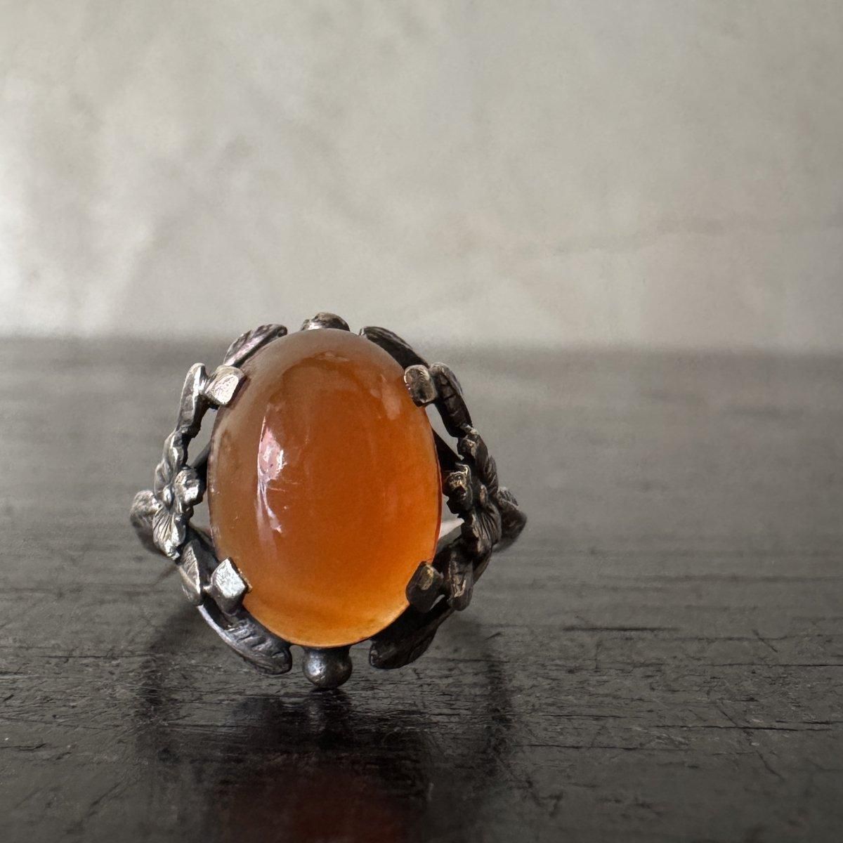 1930ǯ С ͥꥢ 󥰡Silver Carnelian Ring