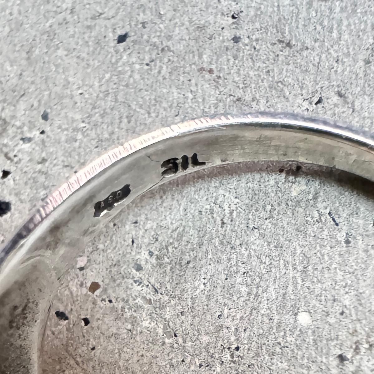 ơ С ֥롼 ͥåȥ󥰡Silver Blue John Signet Ring
