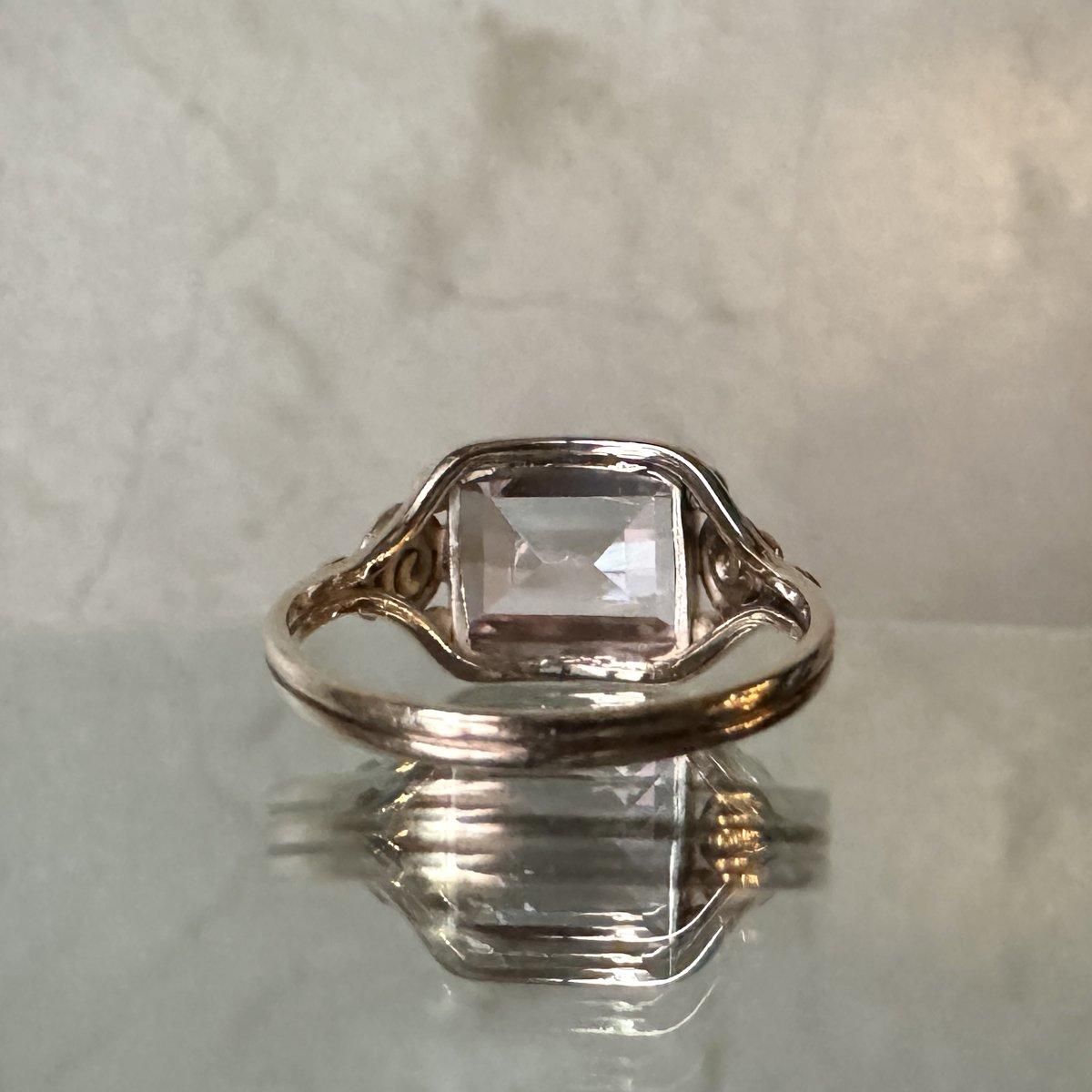 ơ 9 ԥ󥯥ȡ 󥰡9K Pink Stone Ring