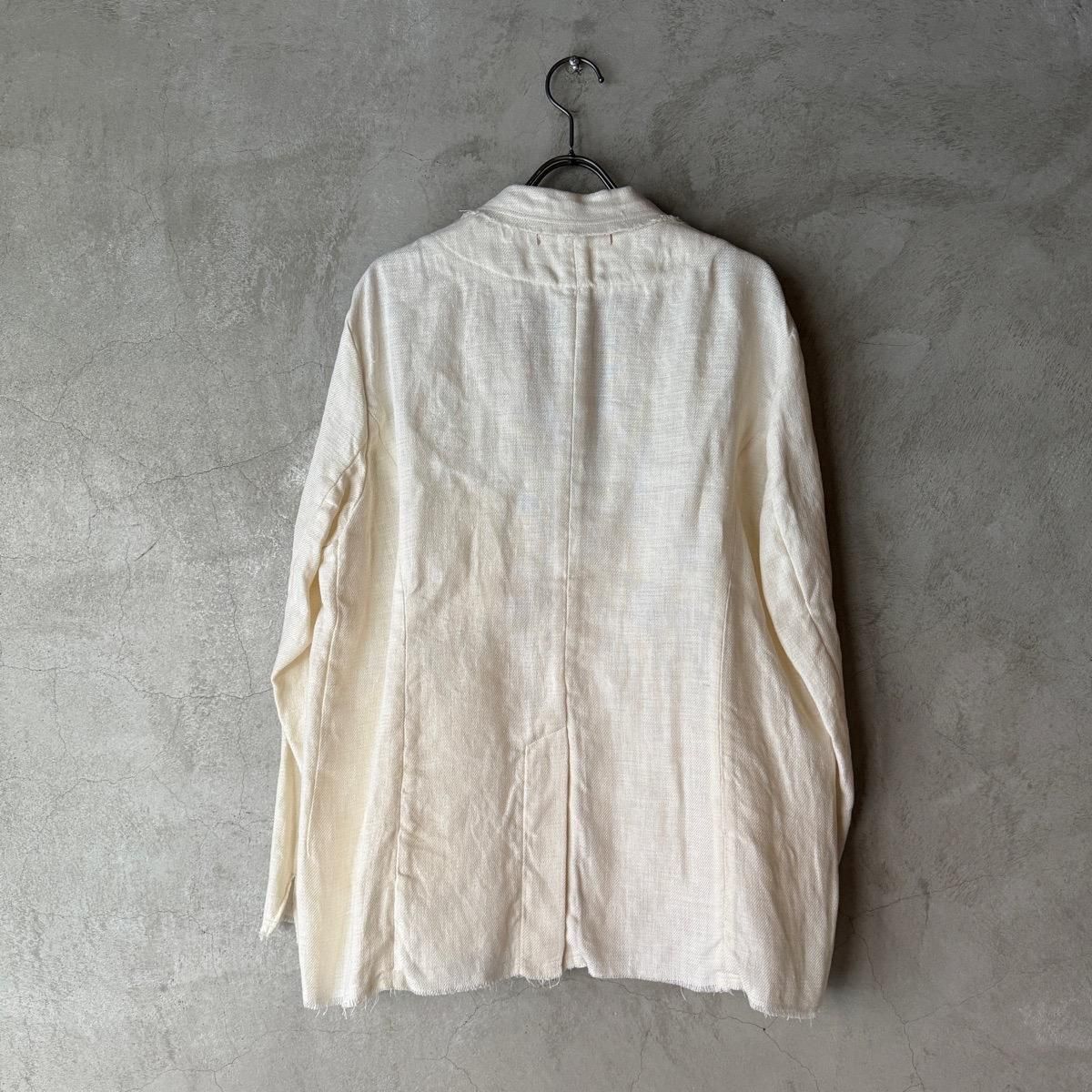 suzuki takayuki frayed short jacketʥ業 ե쥤ɥ硼ȥ㥱åȡIvory