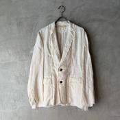 suzuki takayuki frayed short jacketʥ業 ե쥤ɥ硼ȥ㥱åȡIvory