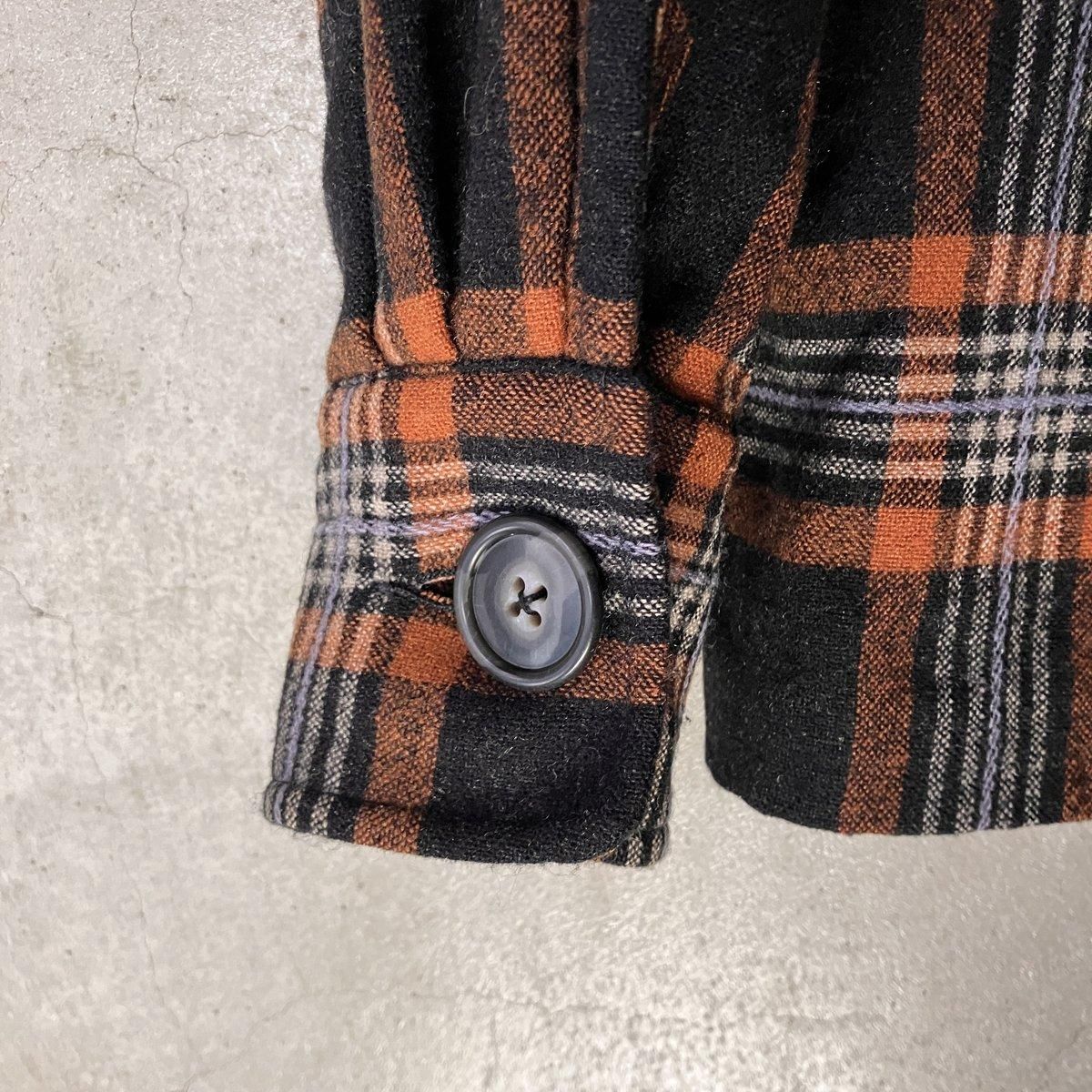 1960ǯ ơ å ĥ㥱åȡVintage Wool Check Shirt Jacket