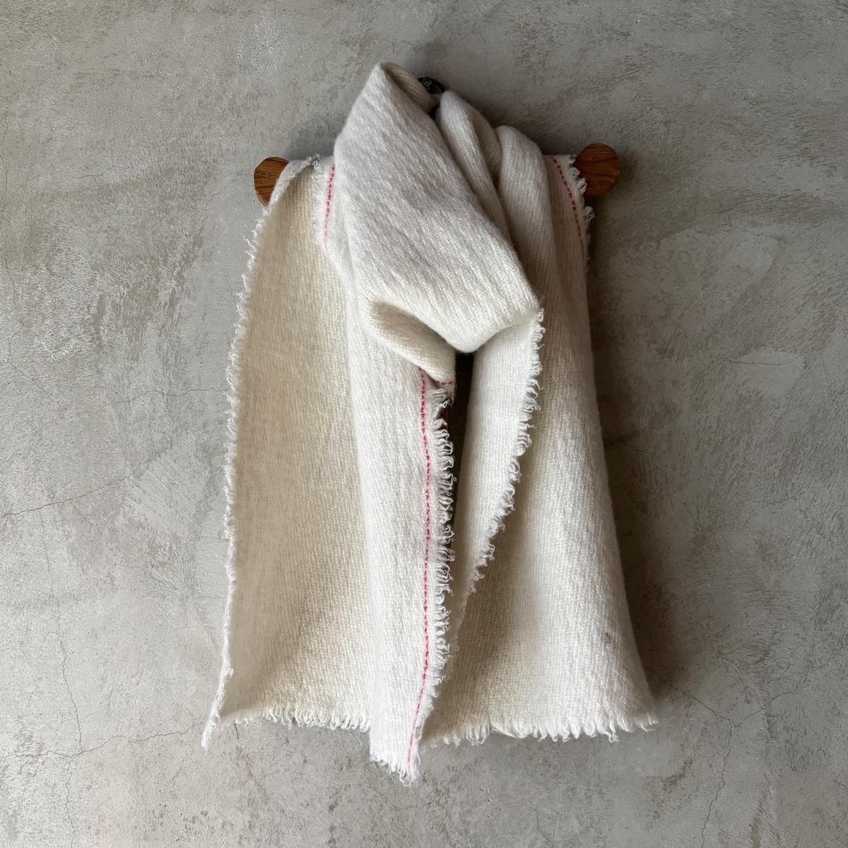 suzuki takayuki fulling stoleʥ業 ե󥰥ȡOff white