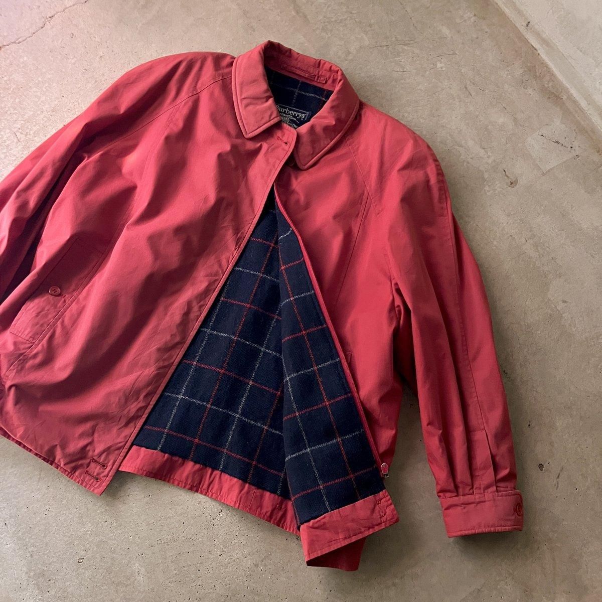 1970-80's ơ СХ꡼ ɥ顼 㥱åȡVintage Burberry Stand Collar Jacket