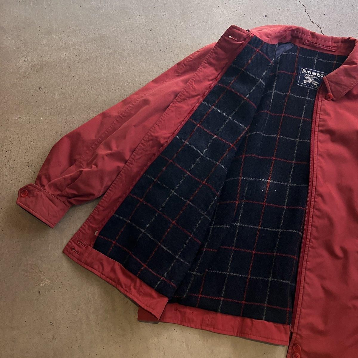 1970-80's ơ СХ꡼ ɥ顼 㥱åȡVintage Burberry Stand Collar Jacket