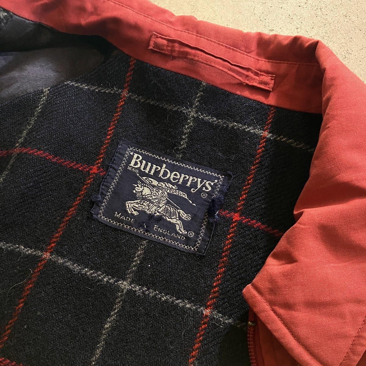 1970-80's ơ СХ꡼ ɥ顼 㥱åȡVintage Burberry Stand Collar Jacket